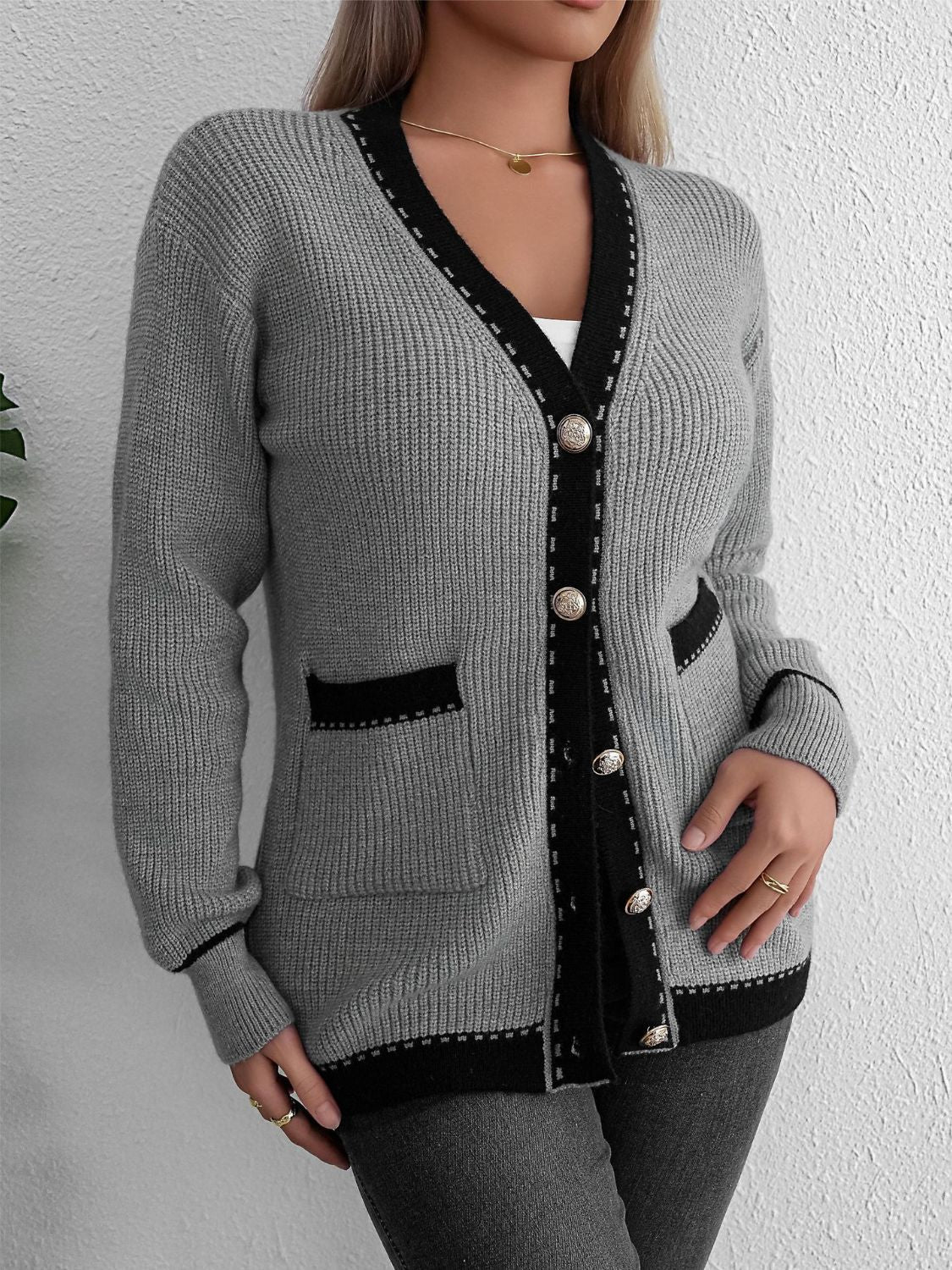 Sibella | Elegante und vielseitige Winter-Strickjacke