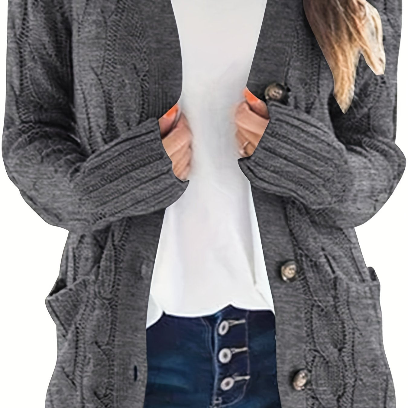 Donita® | Elegante und kuschelige Strickjacke