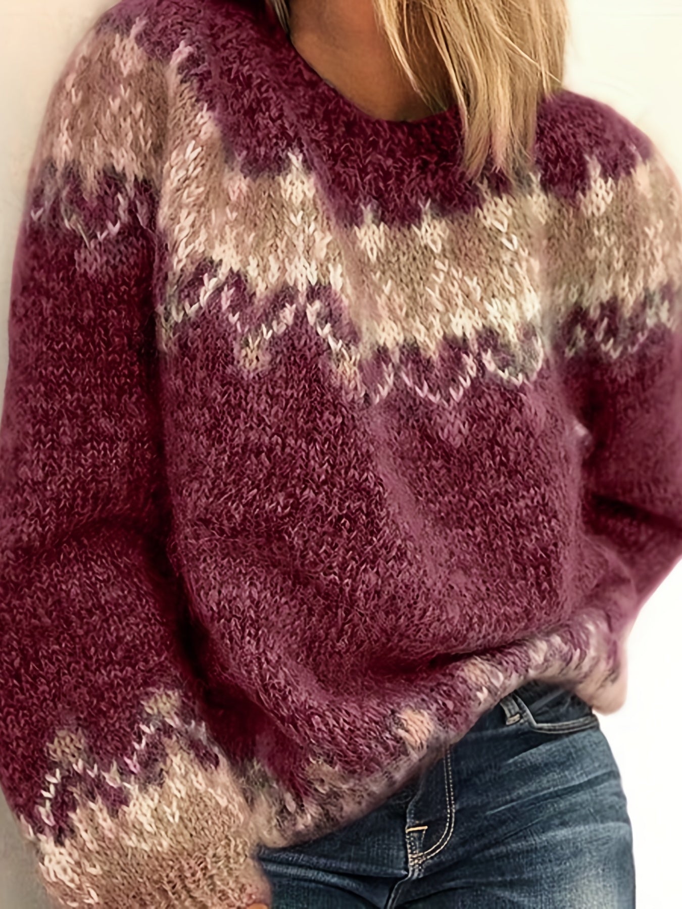 Colleen | Lässiger und bequemer Winter Pullover