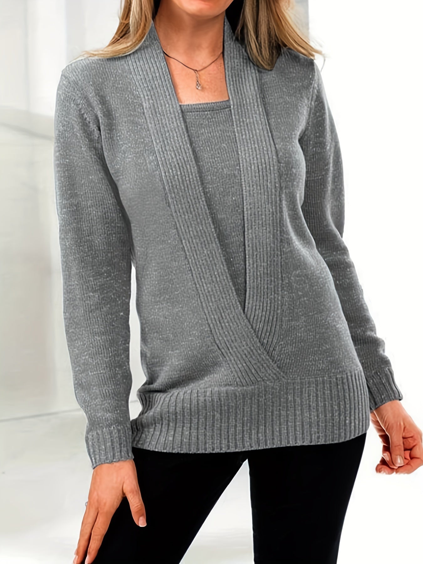 Uliana | Zeitloser und eleganter Winterpullover