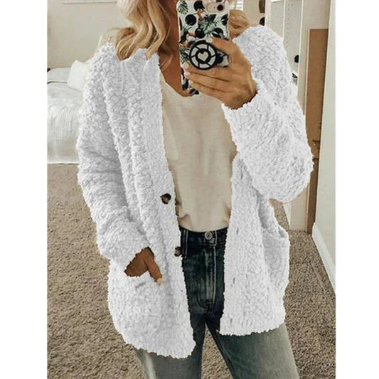 Aliyah | Fluffy cardigan - Cayana - 7