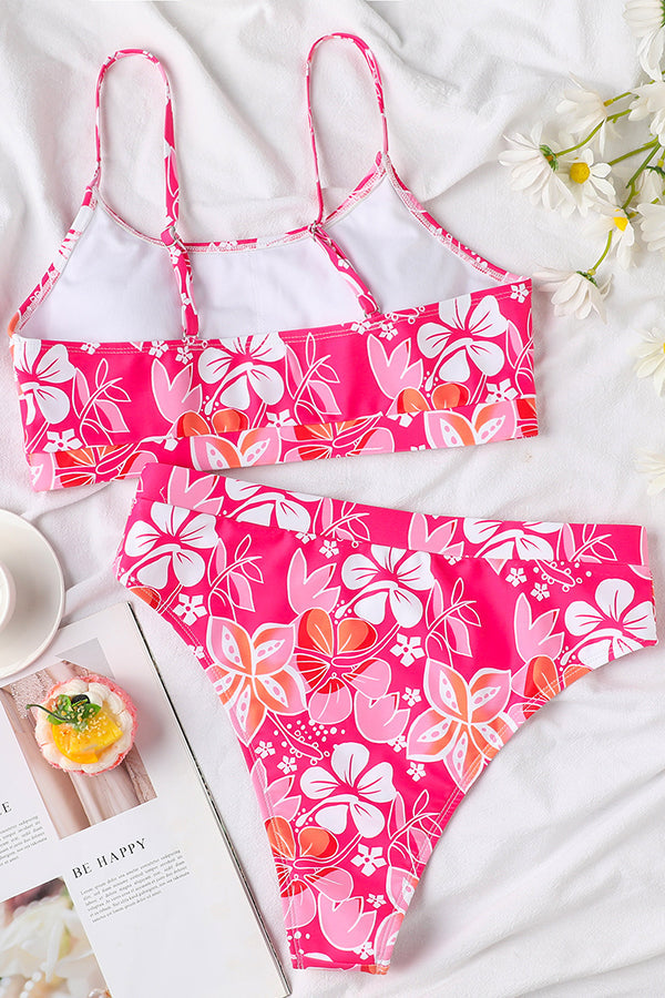 Anastasia® | Daring Heart Floral Bikini-Set mit hoher Taille