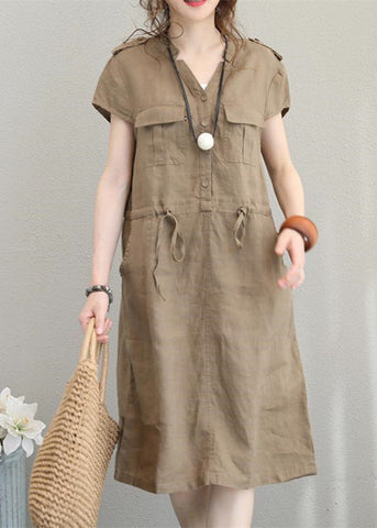 Paisly® | Midikleid mit V-A...