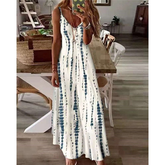 Buddha Trends Dress Boho Chic Tie-Dye Beach Dress