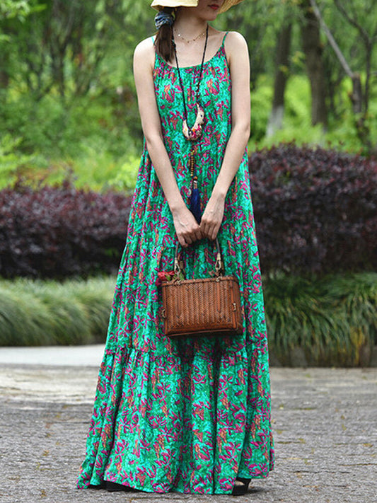 o-neck-floral-printed-loose-summer-bohemian-women-maxi-dress