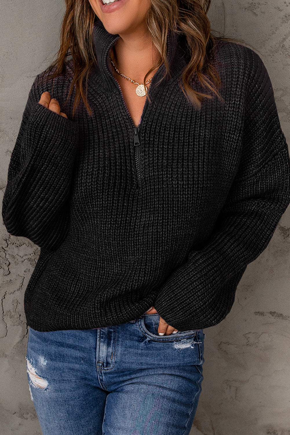 Sabine | Effortless and Classy Winterpullover