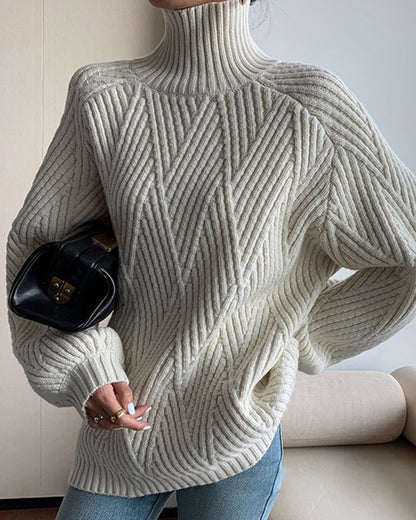 Louisa | Schicker und vielseitiger allgemeiner Pullover