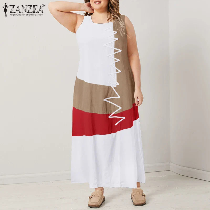 Amelia® | Langes ethnisches Kleid