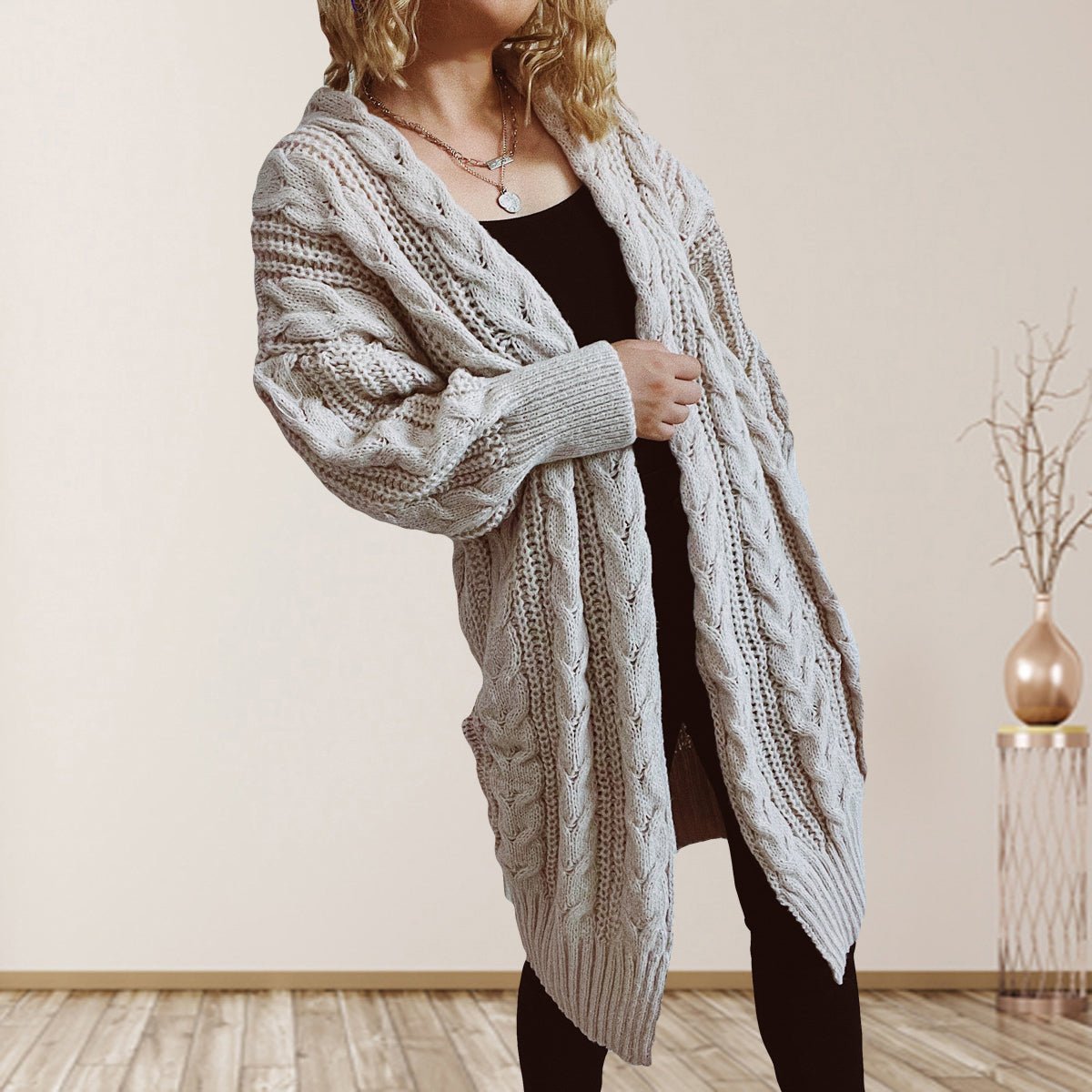 Anette® | Schicke und entspannte Strickjacke