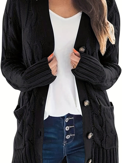 Vilde | Bequeme und stilvolle Winter-Strickjacke