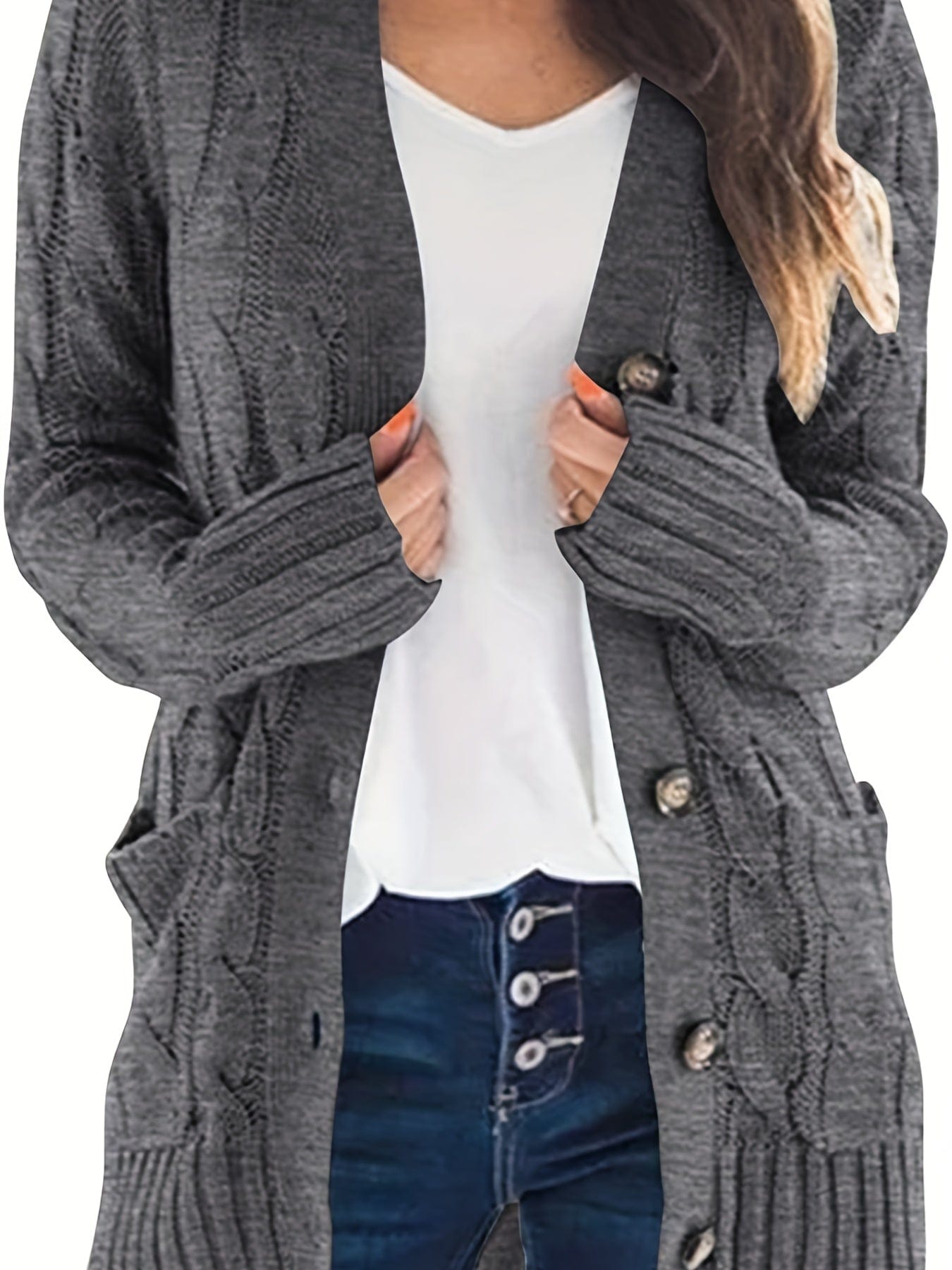 Vilde | Bequeme und stilvolle Winter-Strickjacke