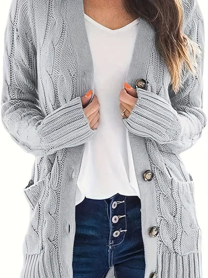 Britney | Entspannter und zeitloser Winter-Cardigan