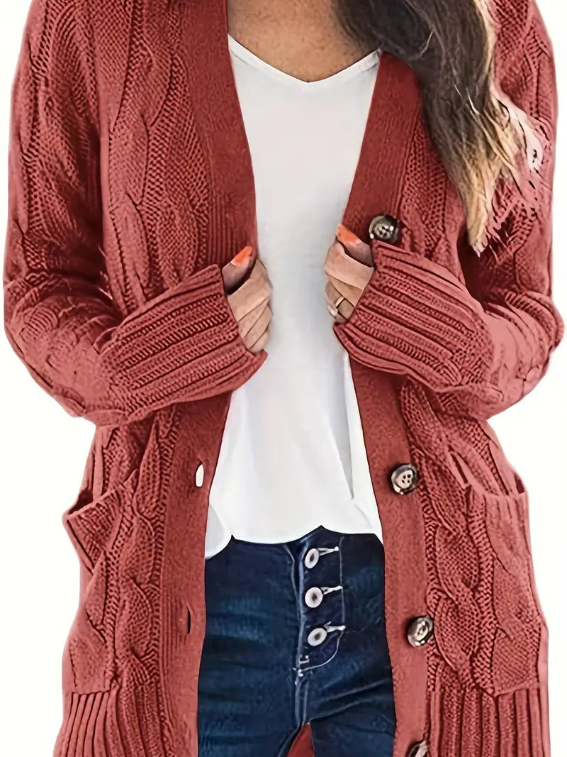 Britney | Entspannter und zeitloser Winter-Cardigan