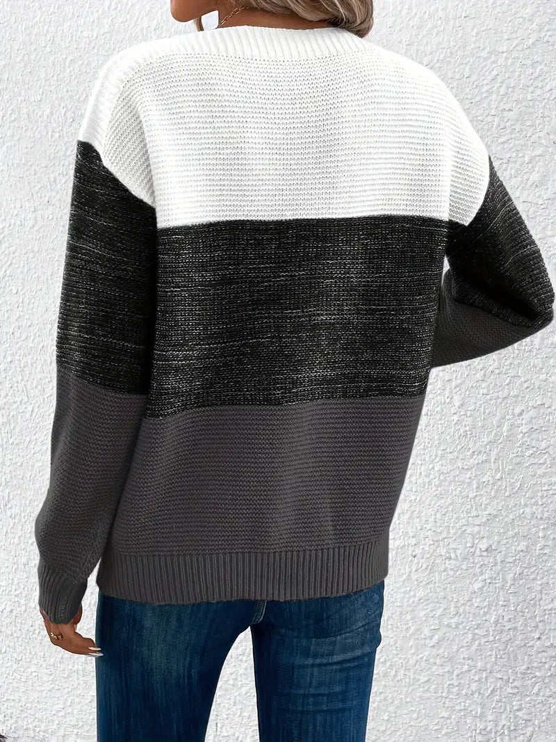 Thea® | Modischer und minimalistischer Pullover