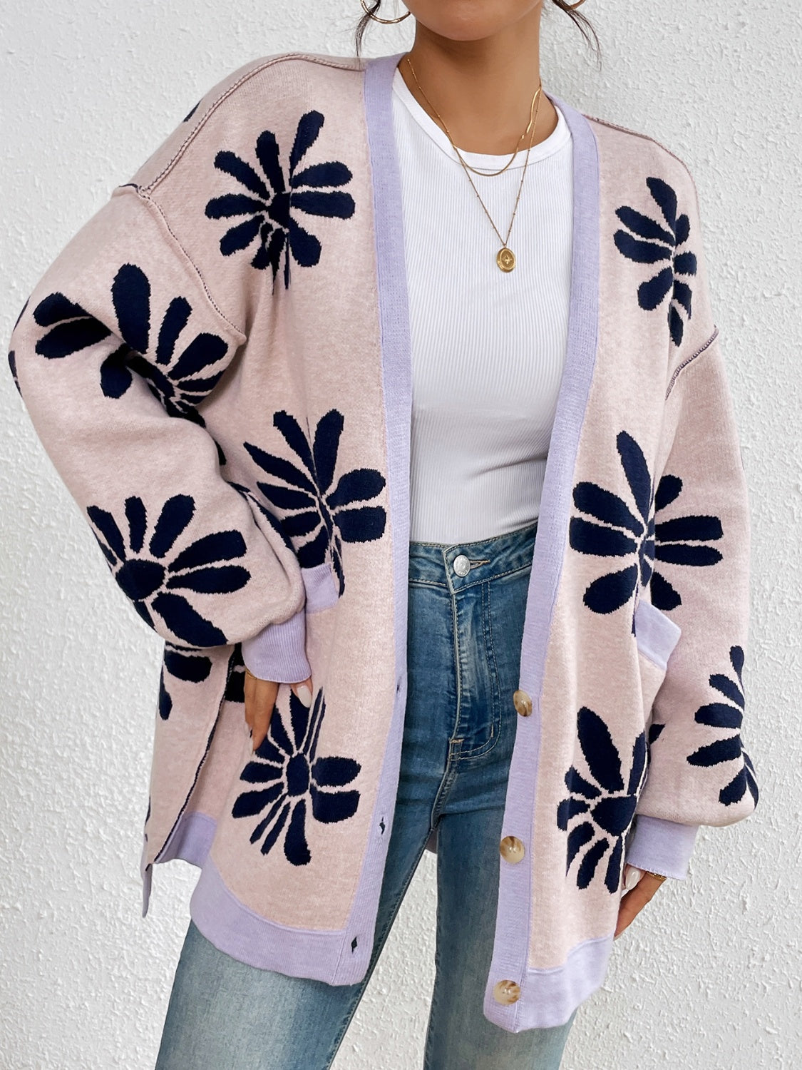 Dinah | Trendige und elegante Winter-Strickjacke