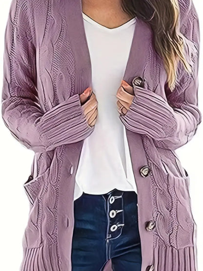 Britney | Entspannter und zeitloser Winter-Cardigan