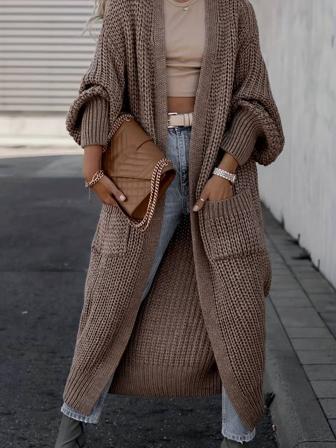 Marcelline | Modische und minimalistische Winter-Strickjacke