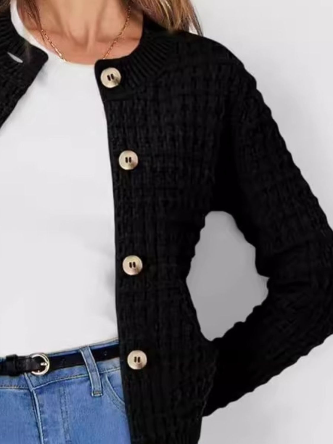 Elfrida | Schick und entspannt Winter Strickjacke