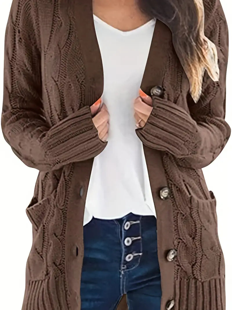 Britney | Entspannter und zeitloser Winter-Cardigan