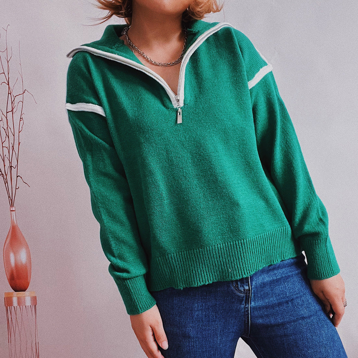 Morwenna | Stilvoller und eleganter Winterpullover