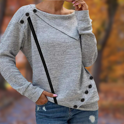 Cindy® | Pullover mit Knöpfen