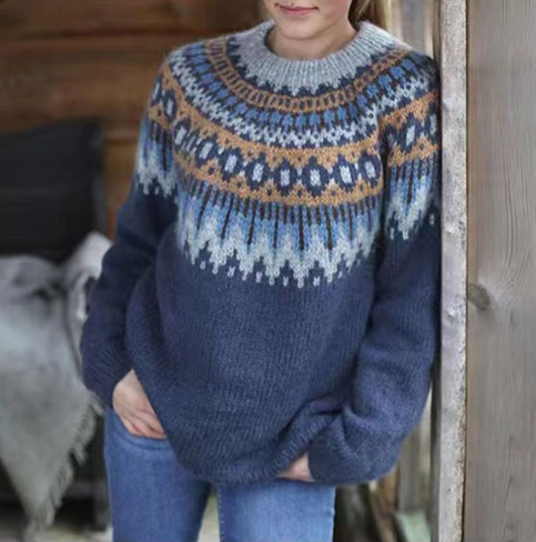 Therese | Schicker und entspannter Winterpullover