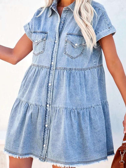 Ellise® | Trendiges Denim-Kleid