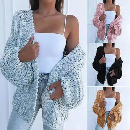 LOVEMI - Lovemi - Thick sweater cardigan