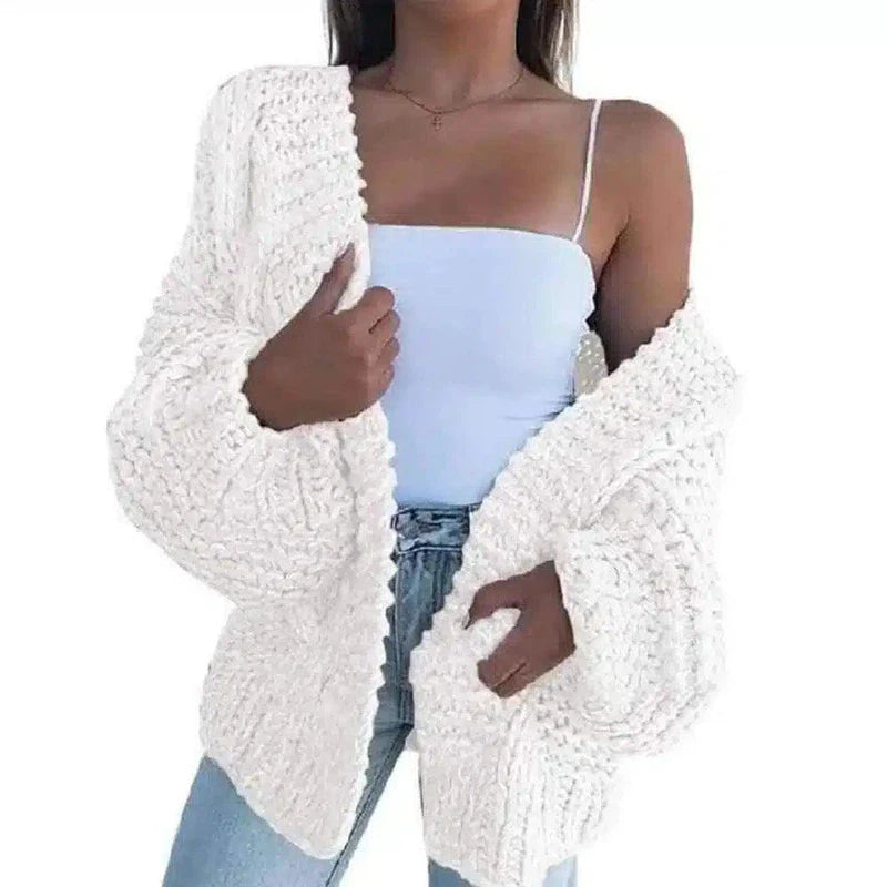 LOVEMI - Lovemi - Thick sweater cardigan