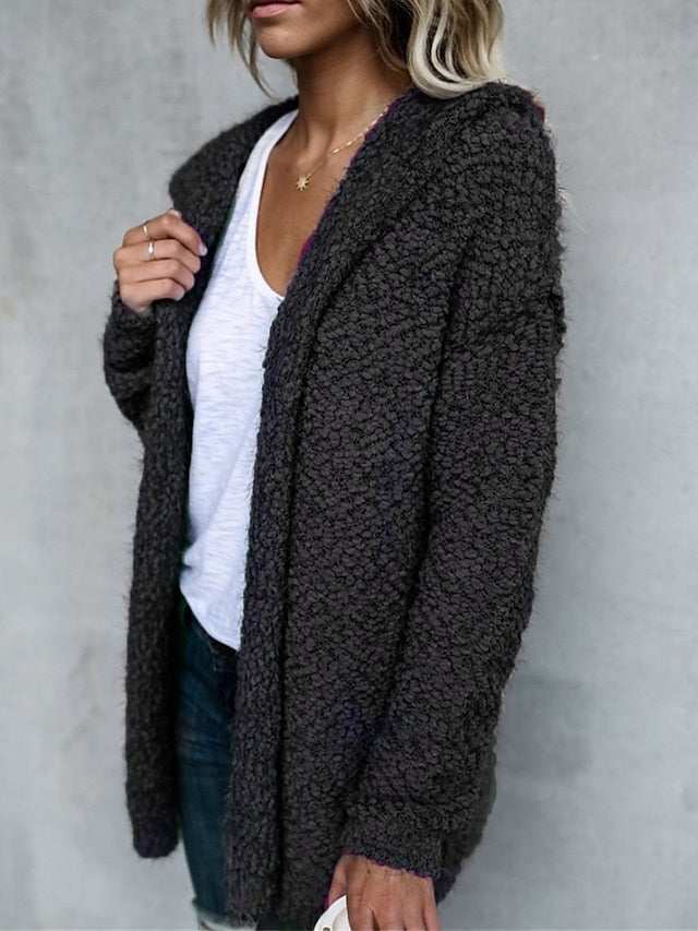 Donata® | Modische und mühelose allgemeine Strickjacke