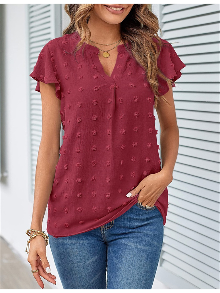 Rosalyn® | Bluse mit Patchwork und Rüschen