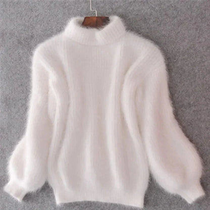 Serena | Fluffed varm strikket sweater - Cayana - 10