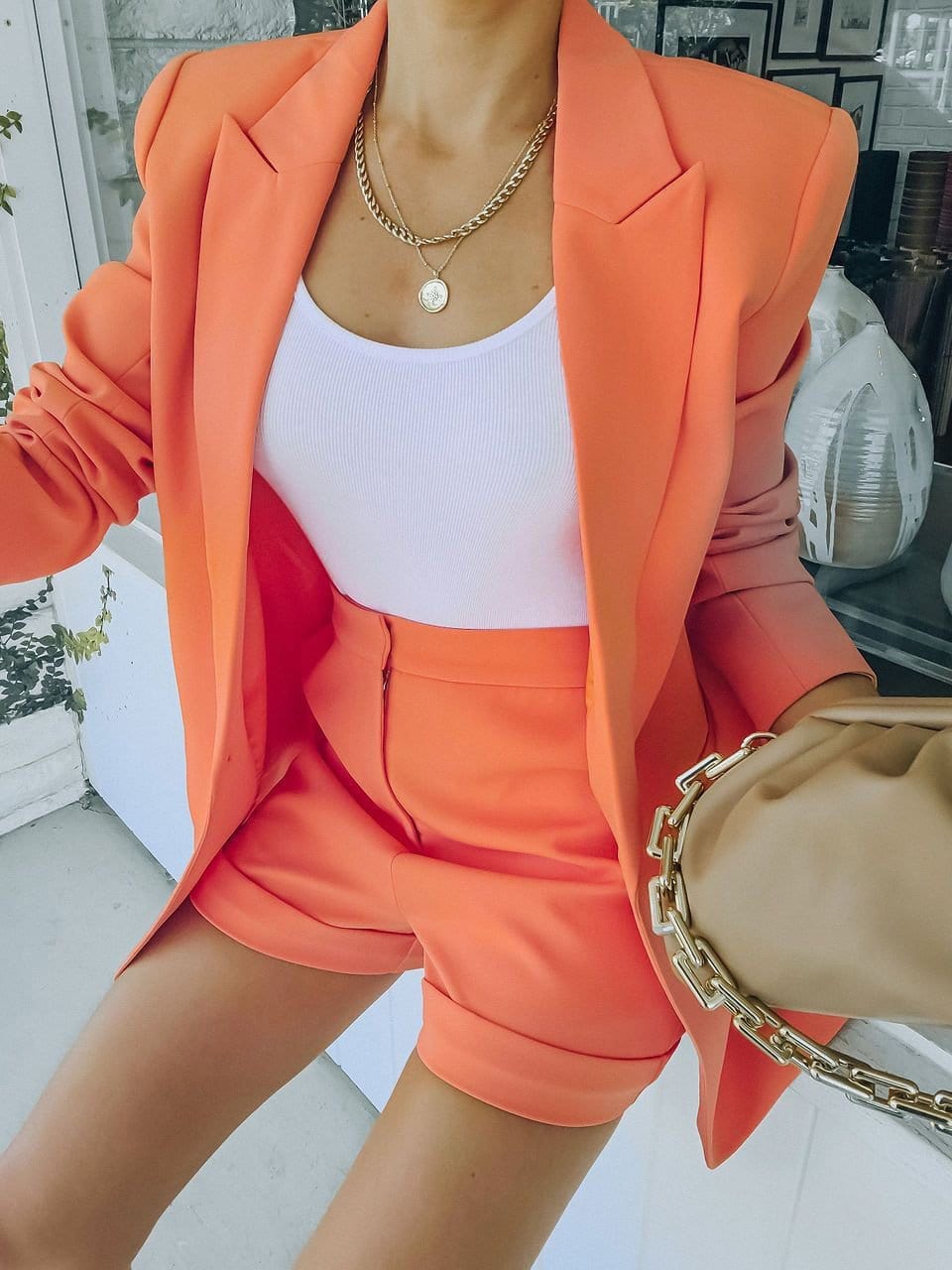 Slim Fit Professional Women's Blazers with Long Sleeve and Elegant Design