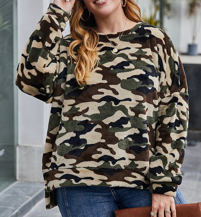 sudadera talla grande militar 