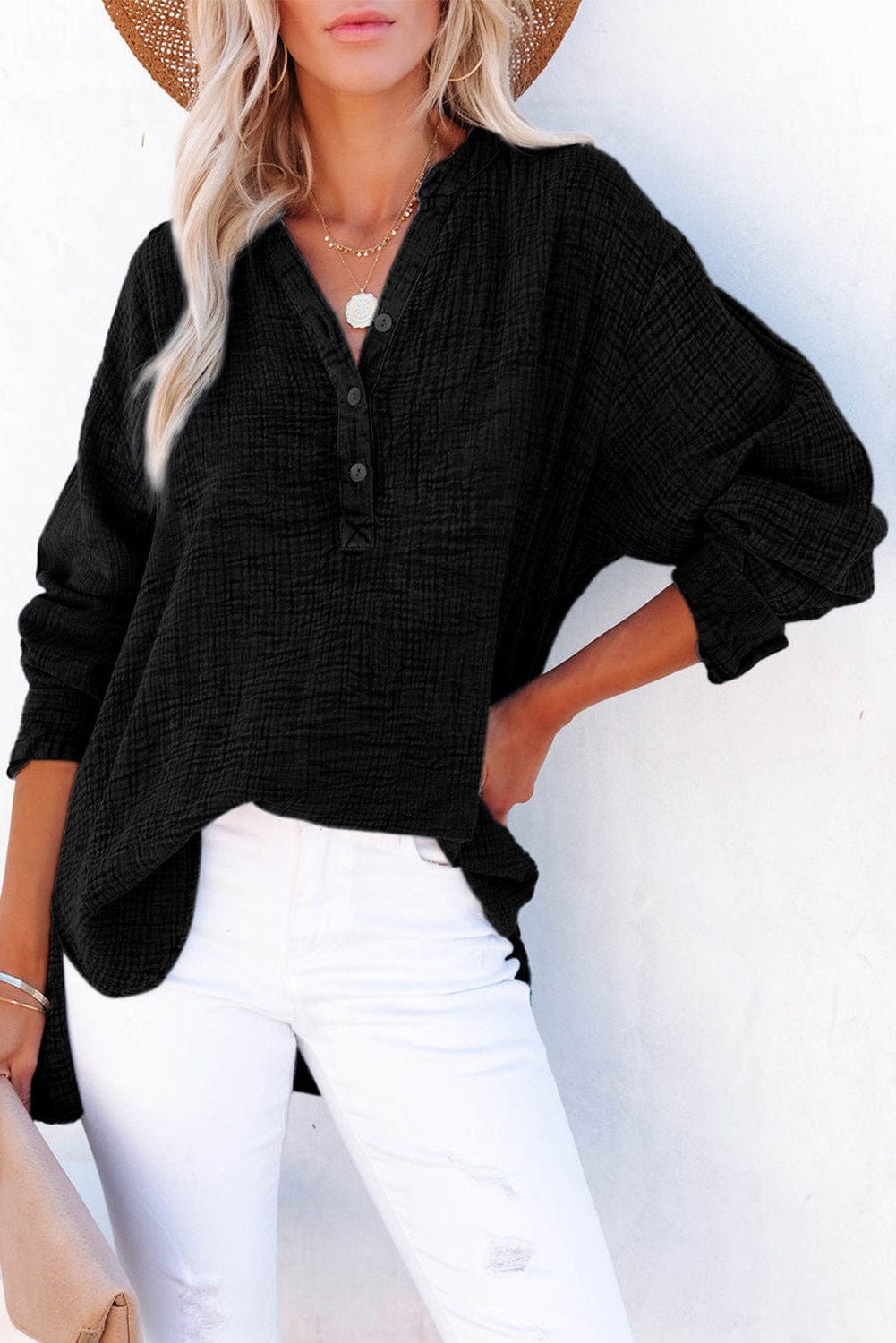 Trendsi top Gypsy Bry Long Sleeve Blouse