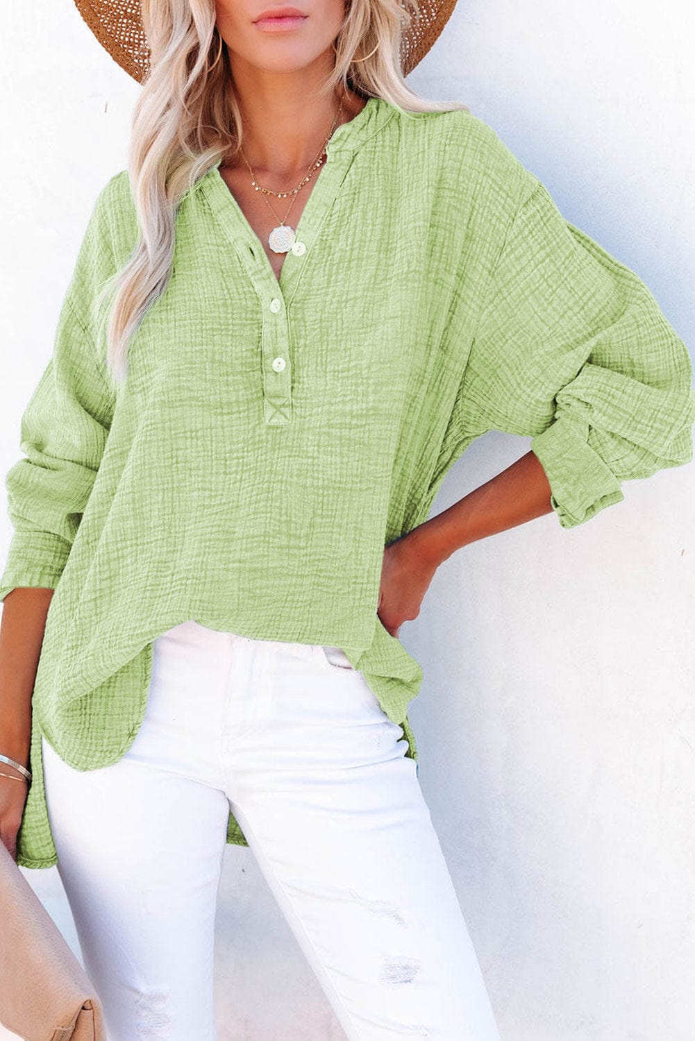 Trendsi top Gypsy Bry Long Sleeve Blouse