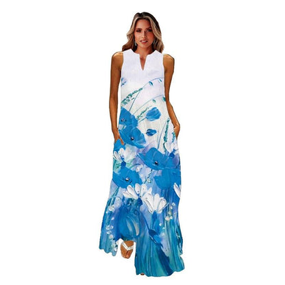 Moana® | Bedrucktes Maxikleid