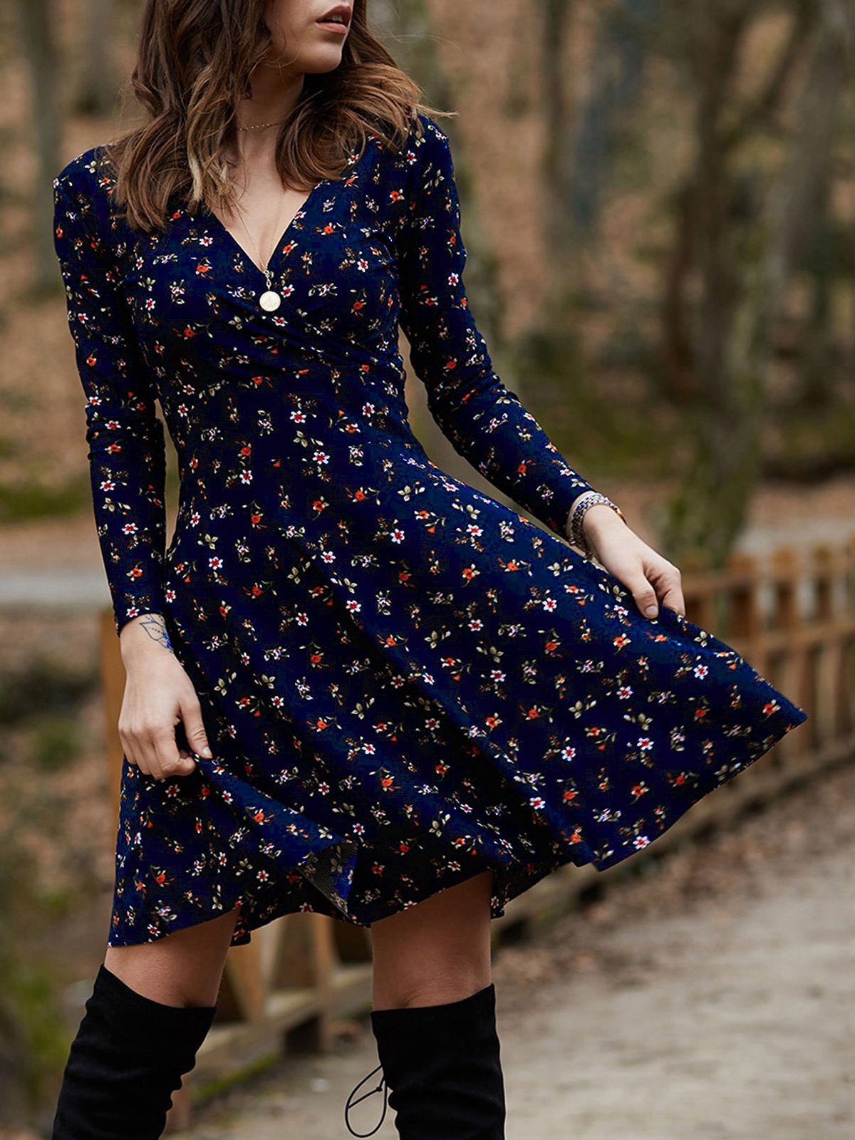 Aleida | Casual und Entspanntes Winterkleid