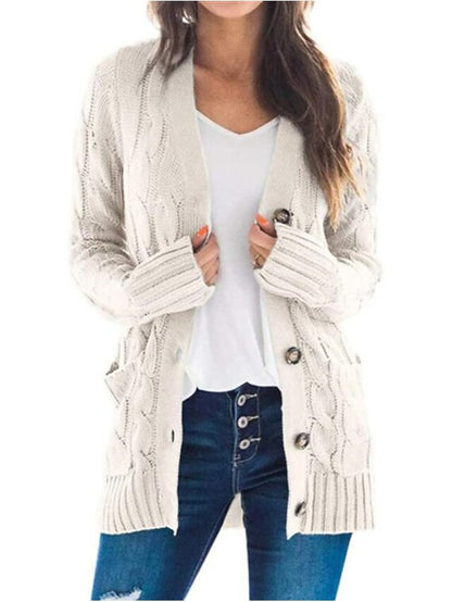 Macie | Lässig und entspannt Winter Strickjacke